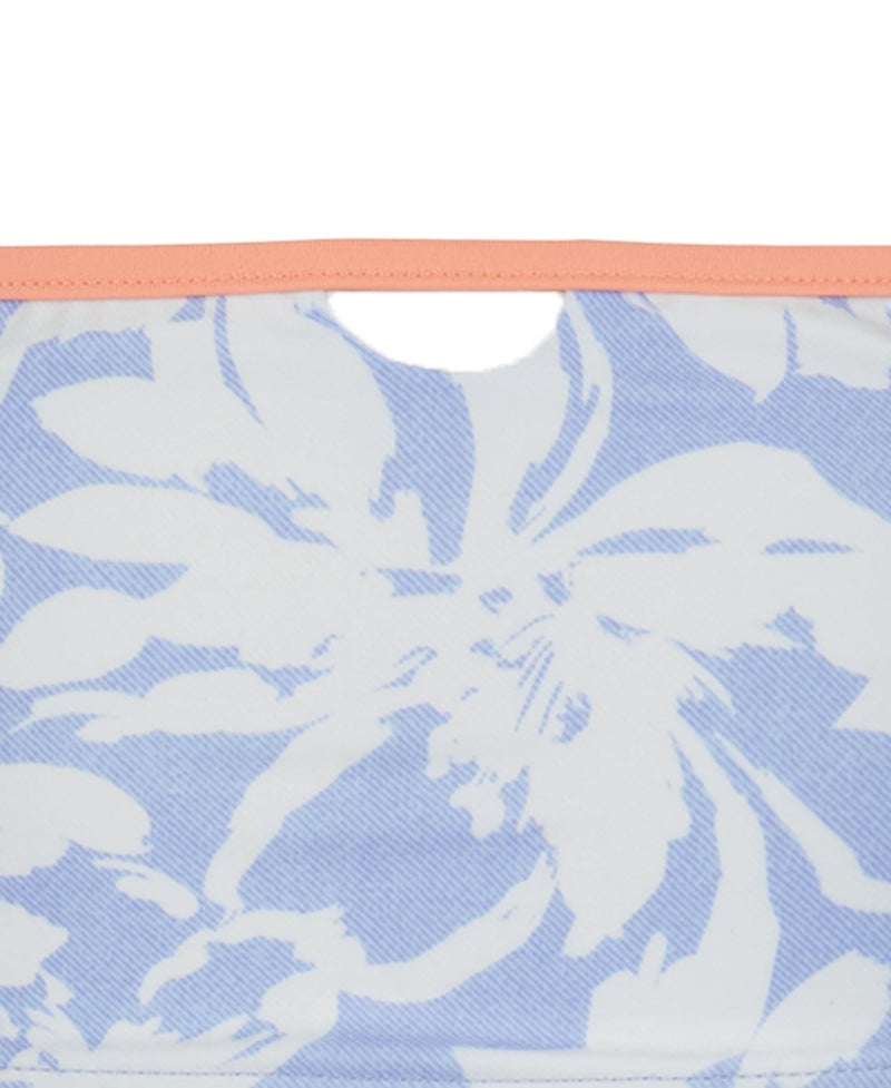 Billabong Girls' Two-Piece Bikini Swimsuit Set, UPF 50+ Sun Protection, Quick-Dry Bathing Suit, Chambray Now, 12 - Image 3