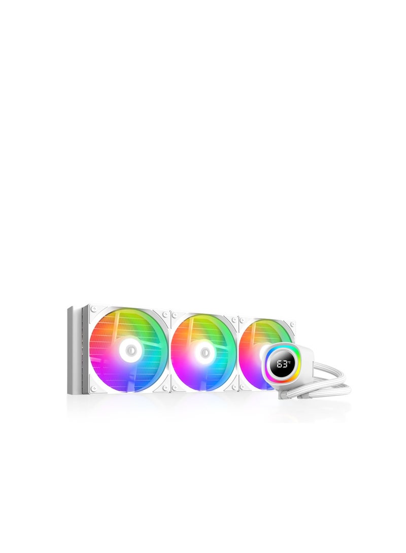 ID-COOLING FX360 TD White CPU Liquid Cooler AIO Cooler for Intel and AMD - Image 1