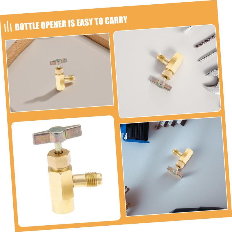 Self Sealing Threaded Can Tap Valve Opener Dispenser Automotive Refill Tool Easy to Use - Image 4