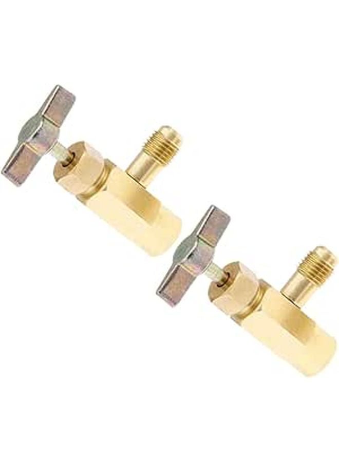 Self Sealing Threaded Can Tap Valve Opener Dispenser Automotive Refill Tool Easy to Use - Image 1