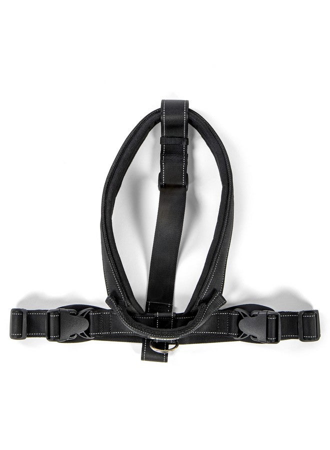 Sherpa Dog Harness, Built-in Quick Grab Handle, Padded - Black, Extra Large - Image 1