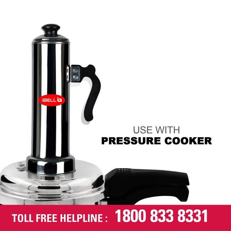iBELL Stainless Steel Puttu Maker Food Grade 304 Stainless Steel - Image 5