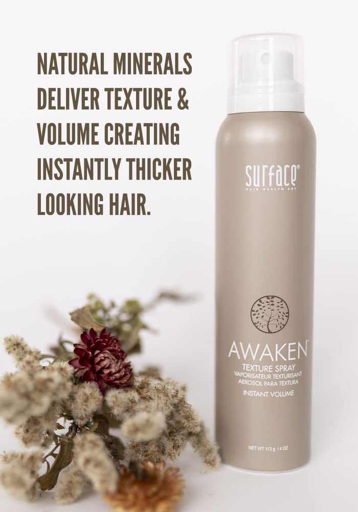 SURFACE Hair Awaken Texture Spray For Volumizing and Lifting Fine Hair, 4 fl. Oz. - Image 3