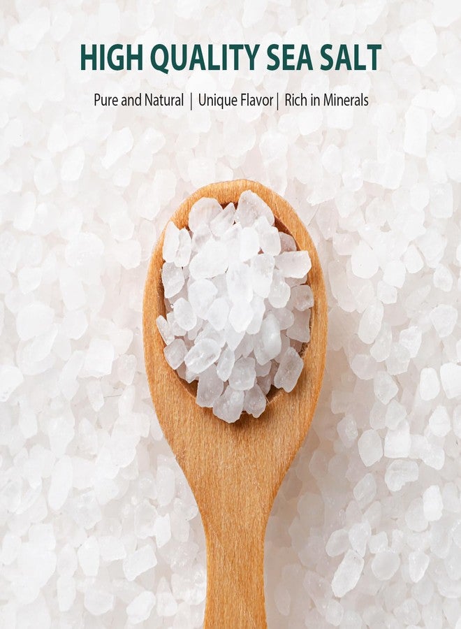 Soeos Himalayan White Salt, Coarse Grain, 39 oz (2.4 Pound), Non-GMO and Nature Himalayan Salt, Sea Salt for Grinder Refill, Healthier Table Salt Substitute (Pack of 1) - Image 4