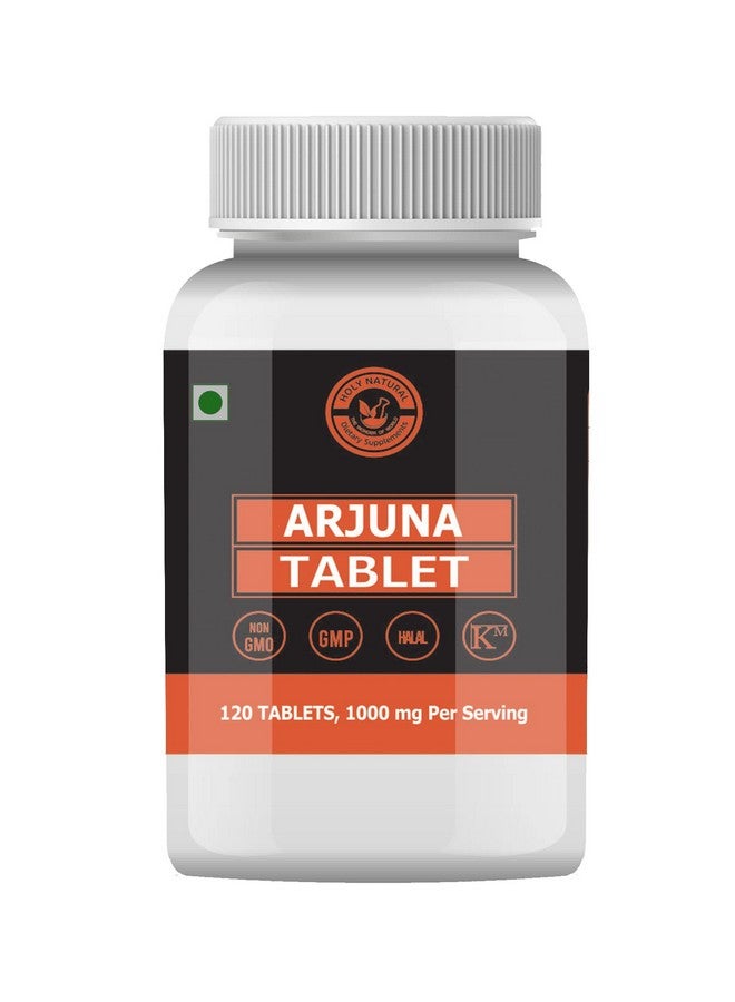 Holy Natural - The Wonder of World Holy Natural Arjuna Tablet - 1000Mg Per Serving, 120 Tablet, 100% Pure And Natural - Dietary Supplement  - Image 1