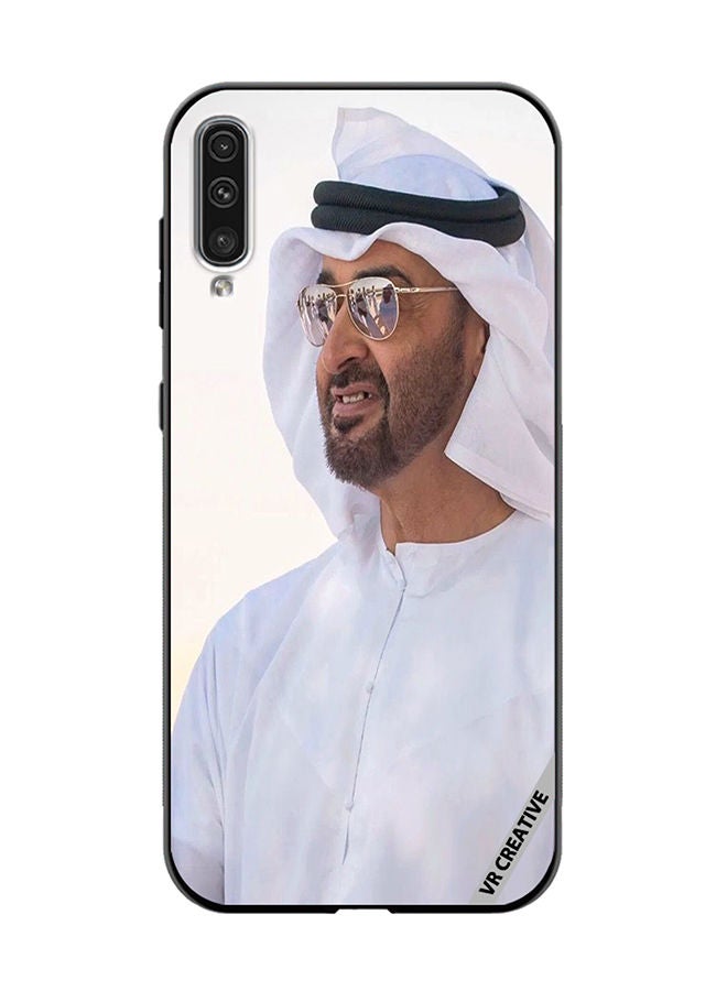 VR CREATIVE Protective Case Cover For Samsung Galaxy A50/A50s Sheikh Mohamed Bin Zayed Al Nahyan Design Multicolour - Image 1