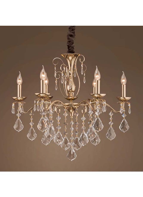 6-Arm Chandelier Orchid  (Saltergold)