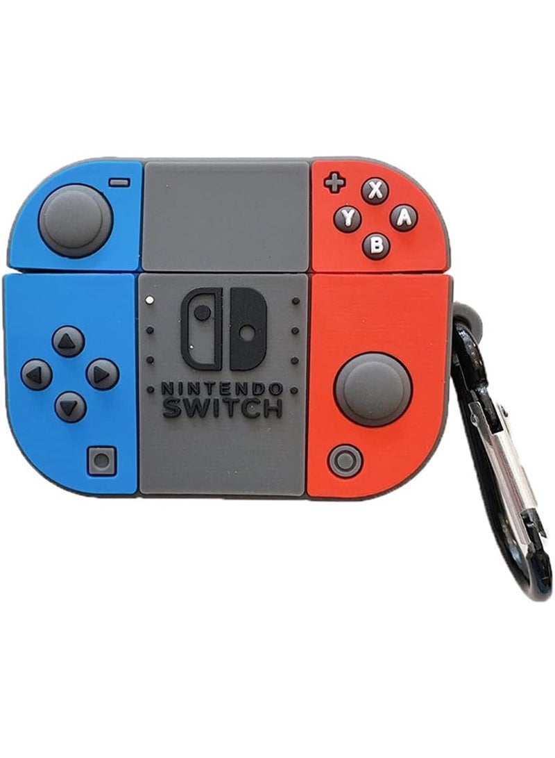 Soft Silicone Shockproof Cover, New 3D Cute Cartoon Creative Fun Case Skin with Keychain Design for AirPods Pro 2 - Image 1