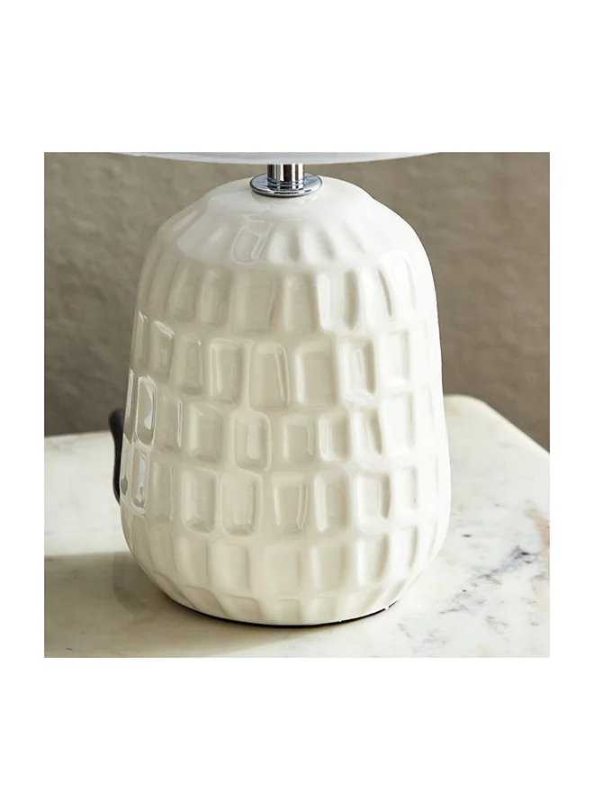 Home Box Caspian Ceramic Table Lamp 17 x 31.5 x 17 cm