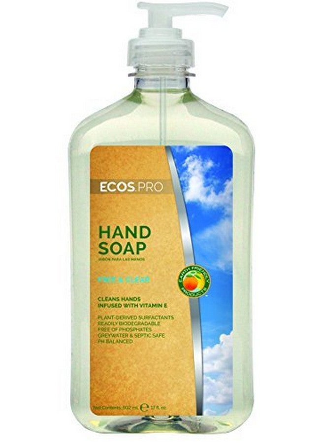 إيكوس صابون يدين إيكوس برو | مضاد للحساسية | بدون رائحة | تركيبة سهلة التحلل البيولوجي | غني بفيتامين هـ ومضادات الأكسدة | صنع في الولايات المتحدة الأمريكية | خالٍ من الغلوتين، 17 أونصة سائلة (عبوة من 6 قطع)