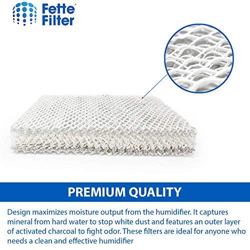 Fette Filter 2 Pack Whole House Humidifier Replacement Pads Compatible with Honeywell HC22P Also Compatible with Aprilaire Water Panel 10 Models 110 220 500 550 558 Humidifier - Image 5