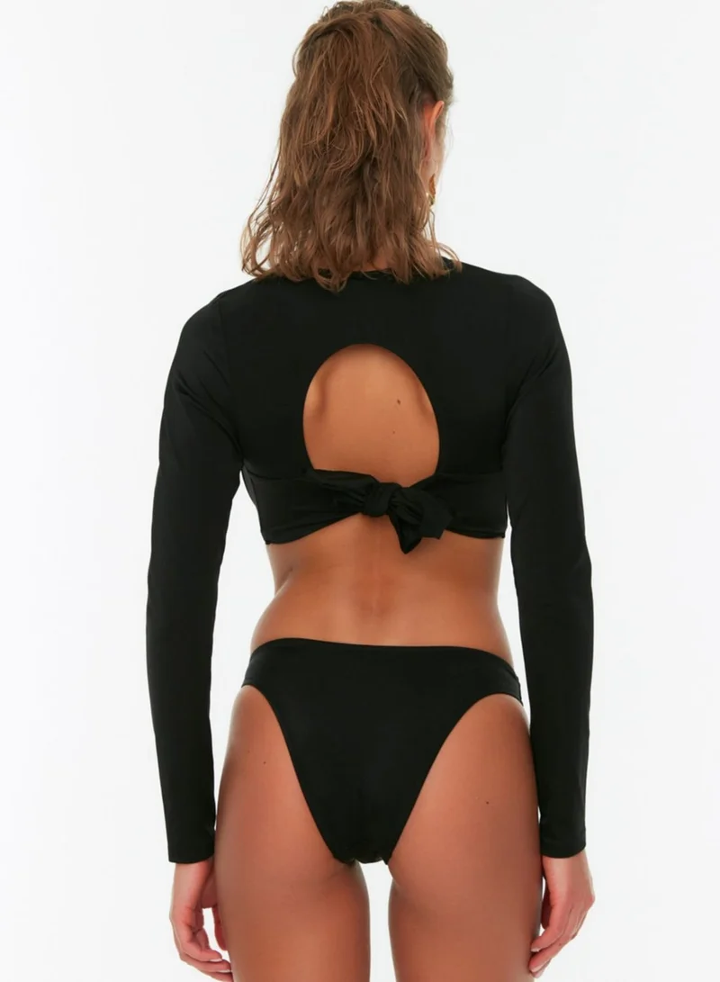 trendyol High Waist Bikini Bottom
