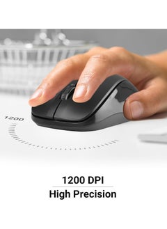 ZEBRONICS Zebronics Zeb-Companion 107 Wireless Keyboard and Mouse Combo with Nano Receiver (Black)  - Image 3