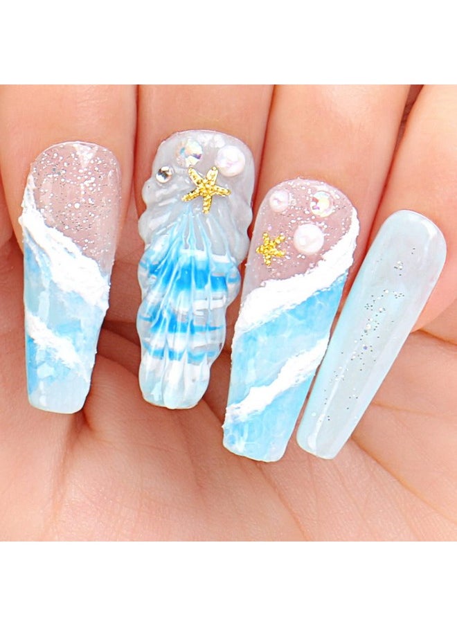AIMEILI AIMEILI Nail Blooming Gel Nail Art Blossom Gel Soak Off U V LED Clear Blooming Gel for Spreading Effect, Marble, Floral Print Nail Art Design Manicure 10ml  - Image 5