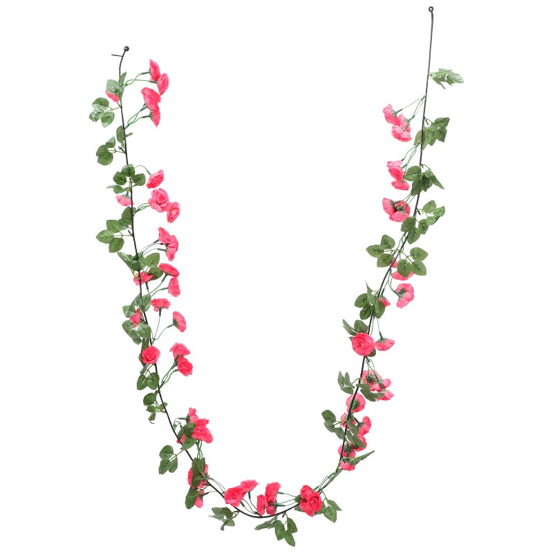 Rose Garland for Elegant Room Decor, Lightweight with Realistic Appearance - Image 4