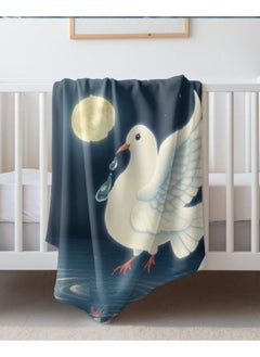 General Baby and children's cartoon flannel thin blanket (warm and comfortable, suitable for sleep, games) 70cm*100cm - 546  - Image 1