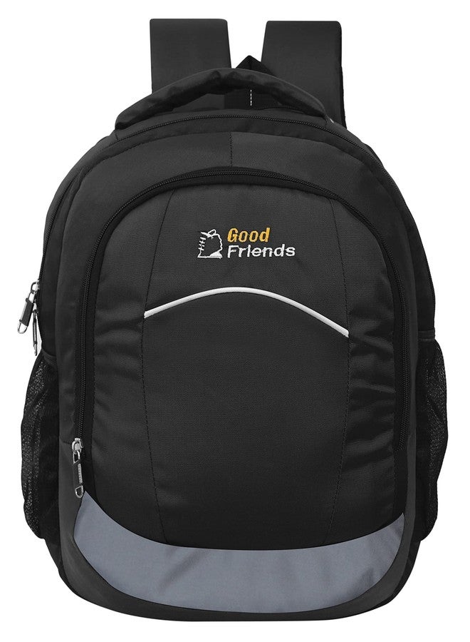 Goodfriends Laptop Backpack Water Resistant lightweight College School Backpack For 35 ltrs(H 48 Cms) Laptop Backpack - Image 1