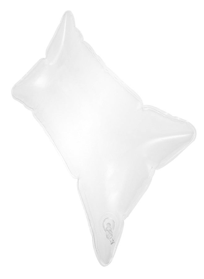 JECOMPRIS Inflatable Pillow Portable Clear Cushion for Camping Travel Outdoor Use Adjustable Height Lightweight Air Pillow 19.68X11.81X11.81In - Image 1