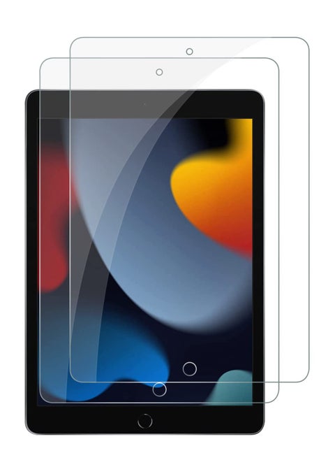 2 Pack Screen Protector for iPad 9th 8th 7th Generation (10.2 Inch, 2021/2020/2019)