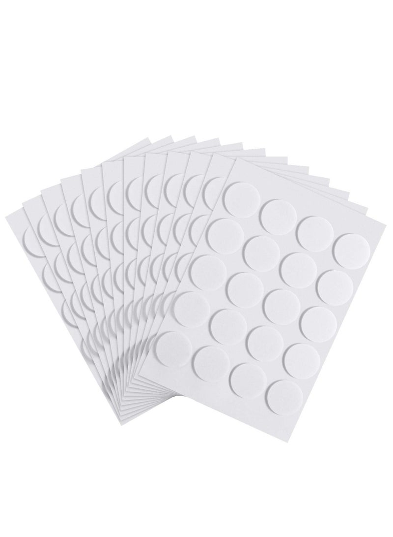 Y&D 600 pieces Candle Wick Stickers Making Sticker Heat Resistance Double Sided Stickers for DIY  - Image 1
