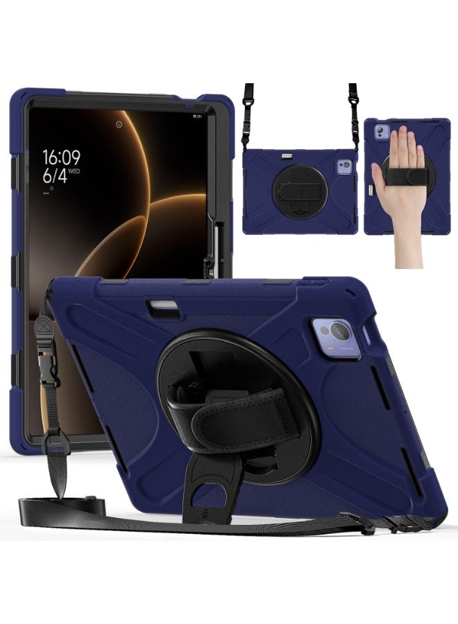 عام متوافق مع غلاف شاومي باد 7 الترا 14 بوصة 2025 المقاوم للصدمات، صدفة ثلاثية في واحدة مقاومة للكسر، قوس إمساك متعدد الوظائف دوار 360 درجة. - Image 1