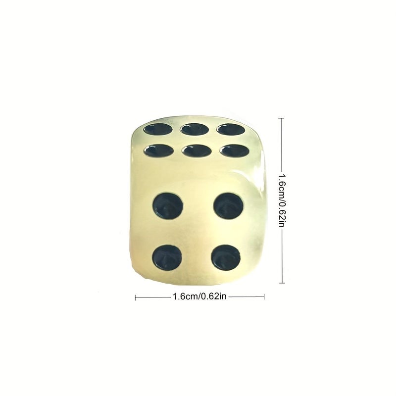 Glow In The Dark Dice Set Of 6pcs 16mm With Valve Caps - Image 5