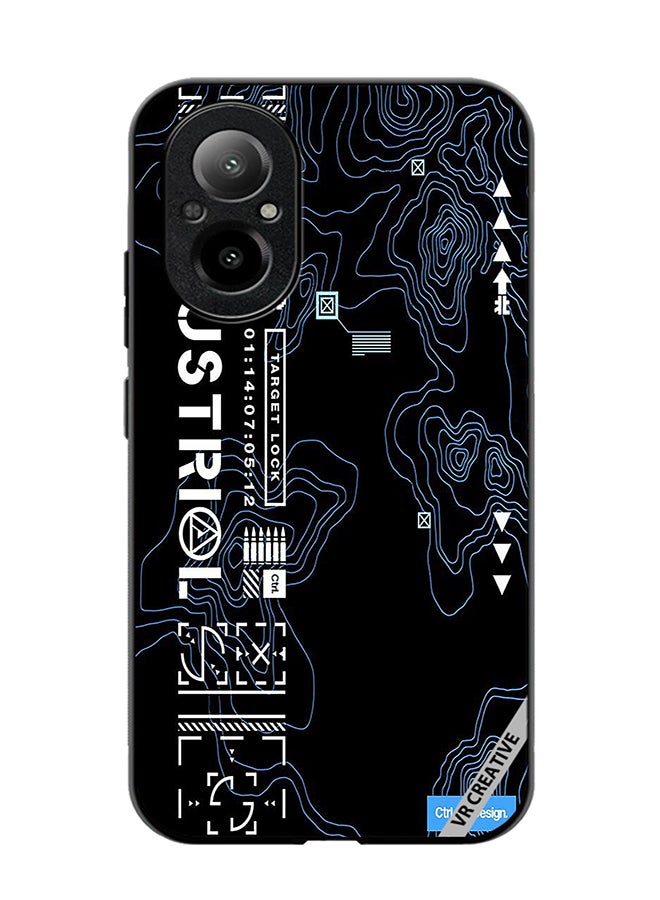 VR CREATIVE Protective Case Cover For Realme C67 4G Target Lock Design Multicolour - Image 1