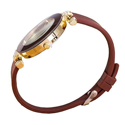 CdyBox 6 Assorted Ladies Women's Wrist Watch Rhinestone Crystal Watch Silica Gel Wristwatch - Image 5
