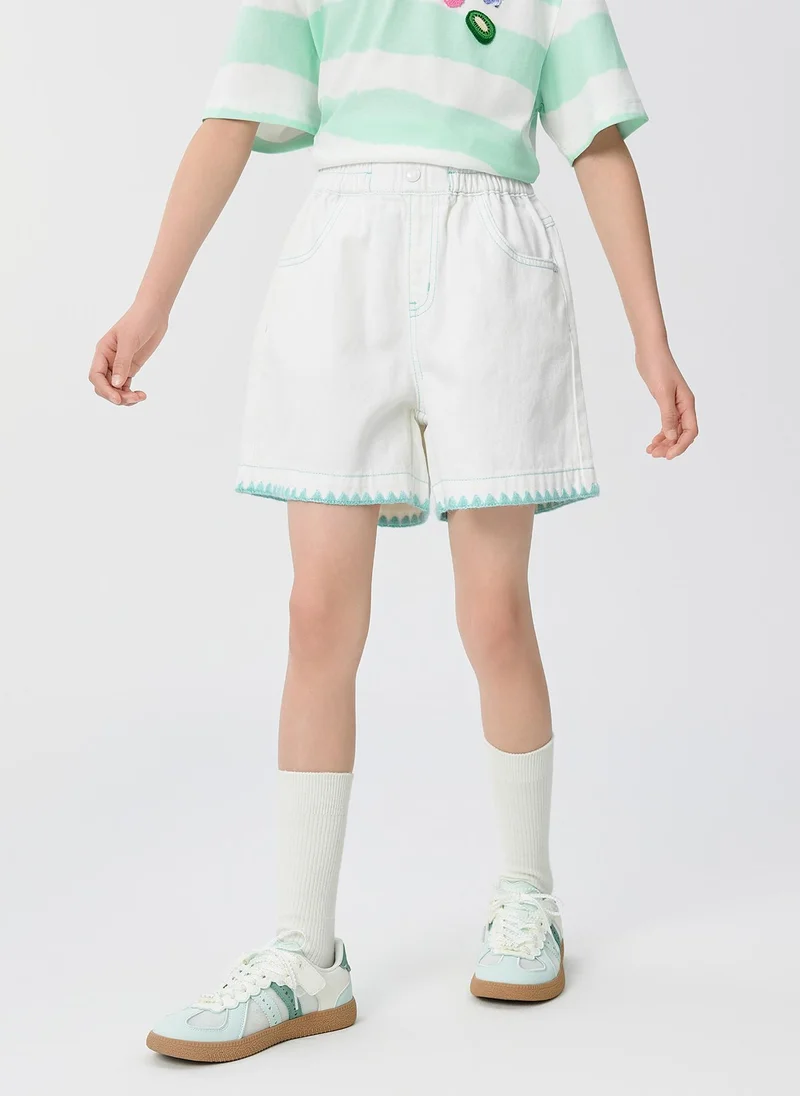 بالابالا Kids Girl Denim Shorts
