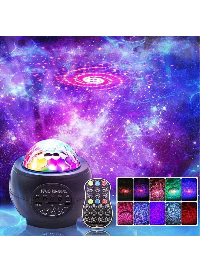 NIBEMINENT LED Galaxy Starry Light Projector Multicolour - Image 1