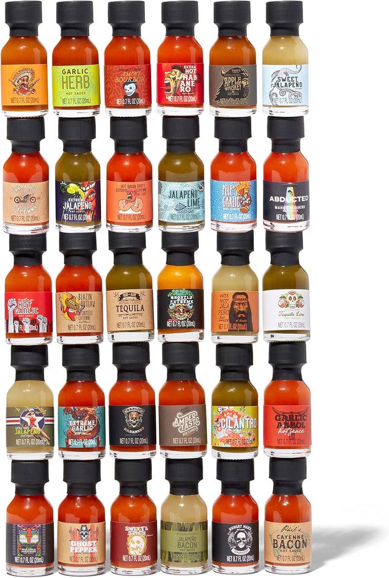 Thoughtfully مجموعة عينات صلصة الفلفل الحار ماستر - Image 3