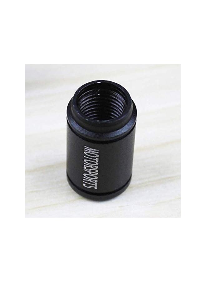 S-TOP Aluminum Alloy Tire Air Valve Caps Stems for Lexus - 4 Pieces Per Set (Black) - Image 3