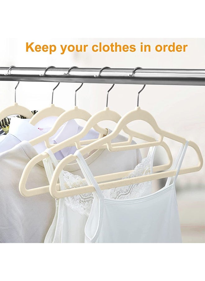 Arabest - 50 Non-slip Slim Hangers, Space-Saving and Durable for Suits, Shirts and Pants - Image 1
