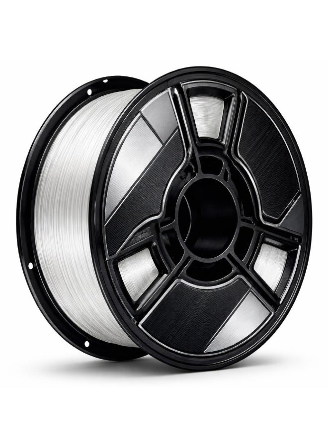 robotgcc PLA Silk White 1.75mm 3D Printing Material 1KG Spool for FDM 3D Printer Glossy Finish Smooth Extrusion Stable Diameter Low Warping Strong Layer Adhesion Easy Print High Precision Consistent Flow Decorative Models DIY Projects Educational Use Premium Surface Effect - Image 1