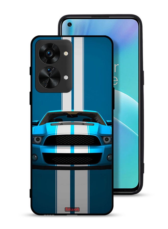 Tolwak OnePlus Nord 2T 5G Protective Case Cover Car Abstract Art - Image 1