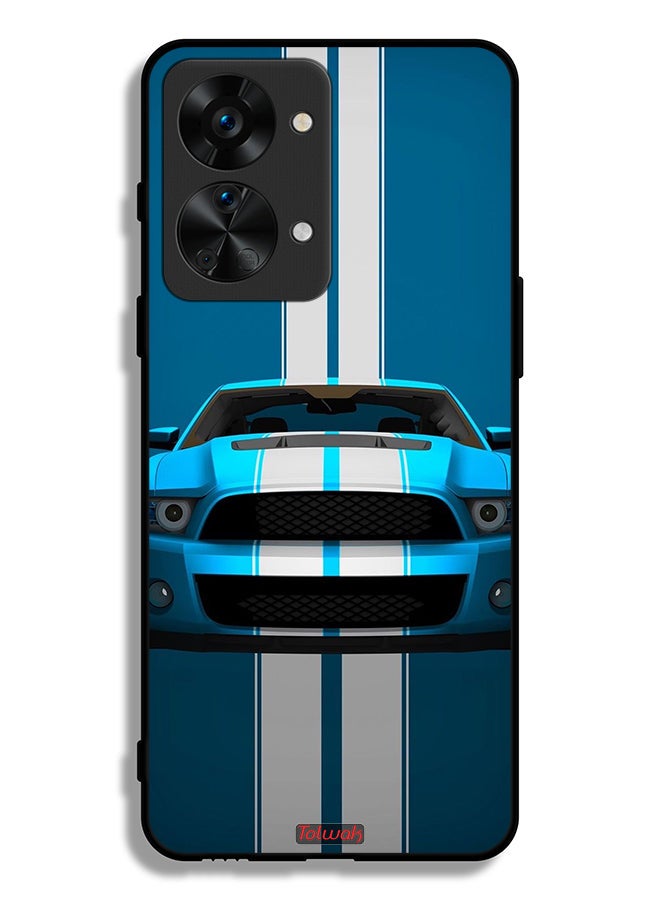 Tolwak OnePlus Nord 2T 5G Protective Case Cover Car Abstract Art - Image 2