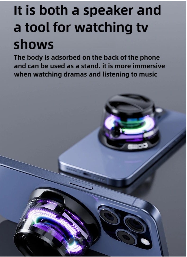 Generic LED lights magnetically absorb black high-quality Bluetooth speakers  - Image 4