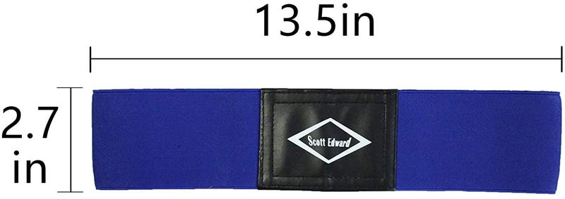 Scott Edward Pro Golf Swing Training Aid, Swing Correcting Arm Band Correct Training Swing Gesture Alignment Practice Tool for Golf Beginners (Blue) - Image 4