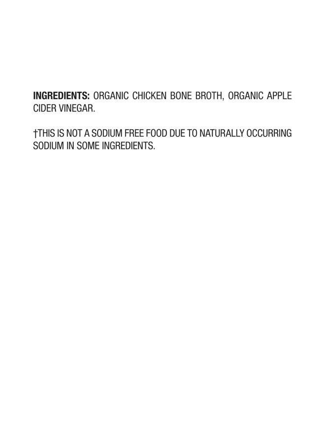 Pacific Foods Organic Unsalted Chicken Bone Broth, 32 oz Carton - Image 3
