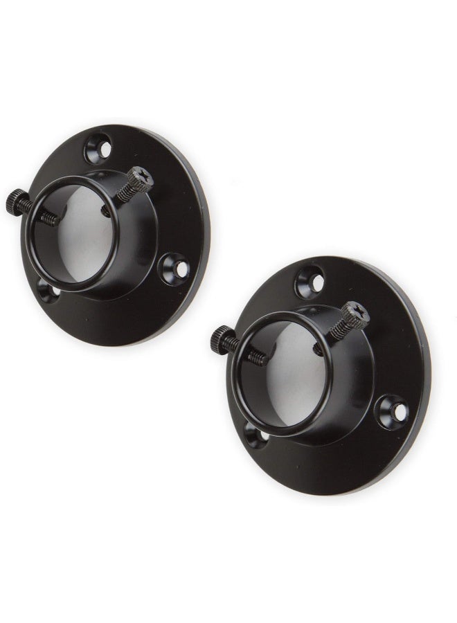 Rod Desyne C1943DP100282 1 Adjustable Closet Rod with Socket Set 2848 Black - Image 2
