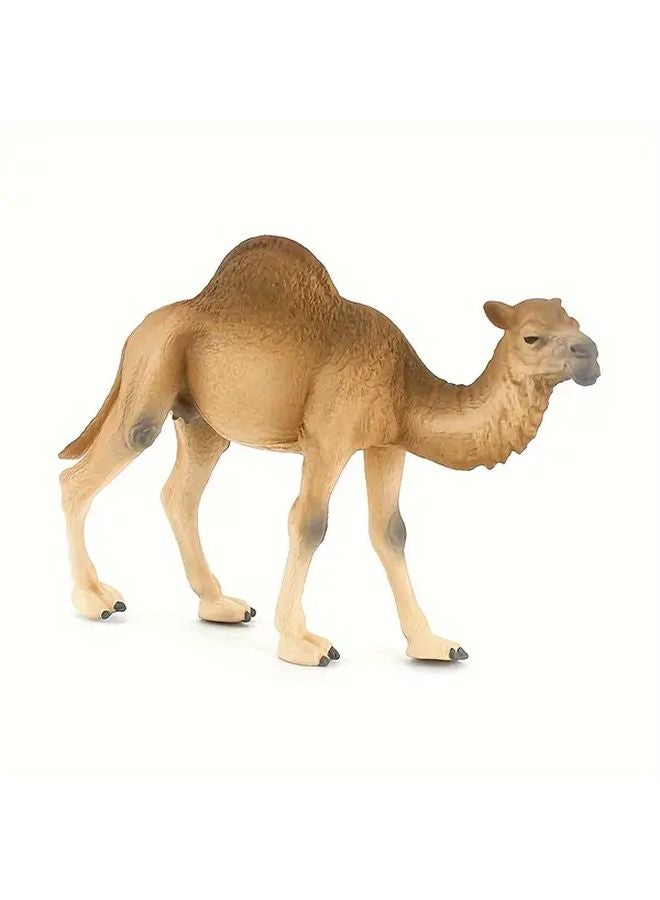 Dromedary Camel Figurine Realistic Desert Model Educational Toy For Cognitive Development - Image 1
