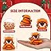 Shappy 12 Pcs Mini Animal Plush Toys Small Stuffed Animals Bulk Cute Tiny Plushies Keychains for Gift Party Carnival Prize Tiger - Image 4