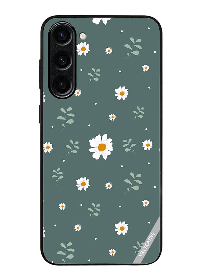VR CREATIVE Protective Case Cover For Samsung Galaxy S24 Plus Flower Design Multicolour - Image 1