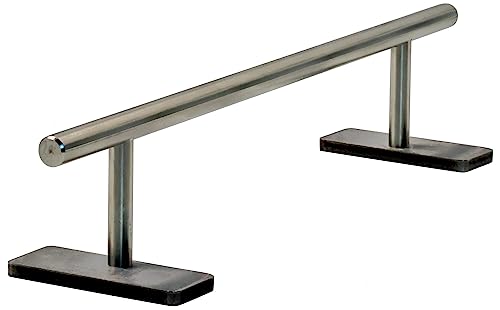 RACOFSB Fingerboard Rail Obstacles Self Assembled Made of Solid Stainless Steel for Pro Finger Skateboard 11 Long 22 Tall - Image 1