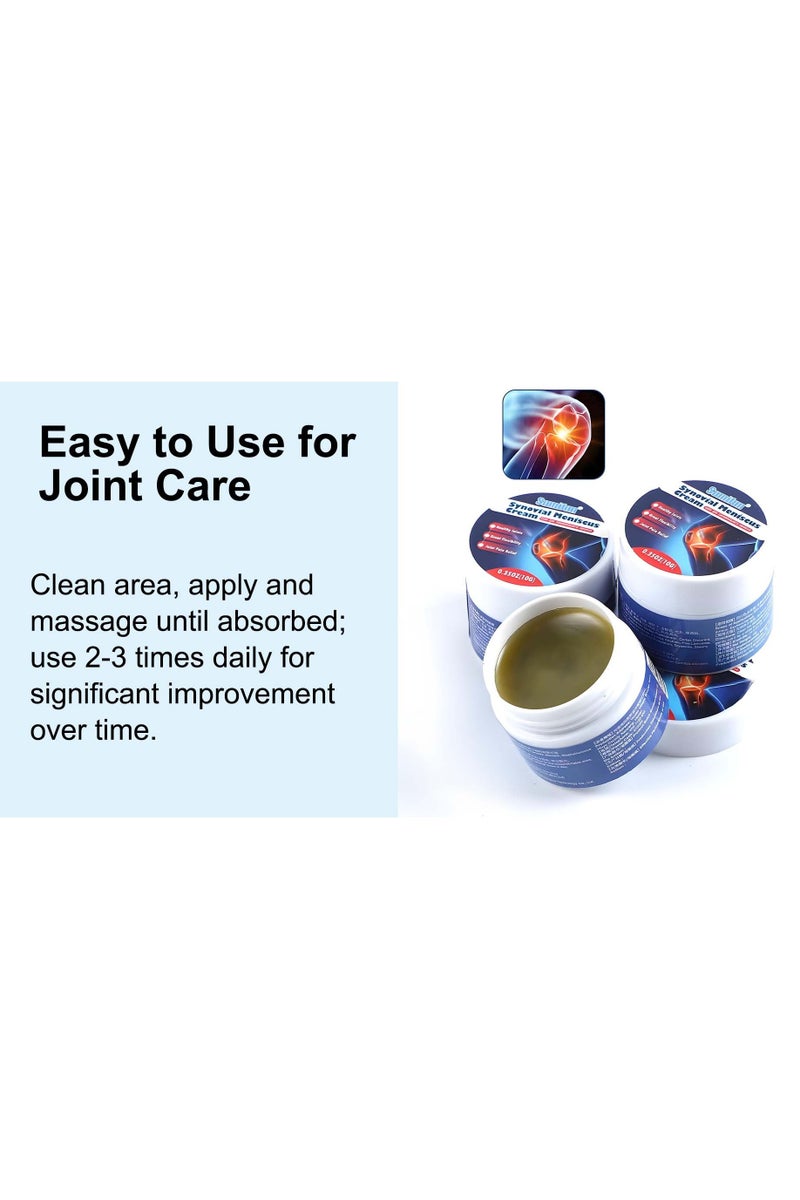 Sumifun كريم الغضروف الزليلي، مرهم تخفيف الألم، تعزيز الحركة والمرونة، دعم صحة المفاصل، تشجيع قوة وكثافة المفاصل 10 جرام * 3 قطع - Image 4