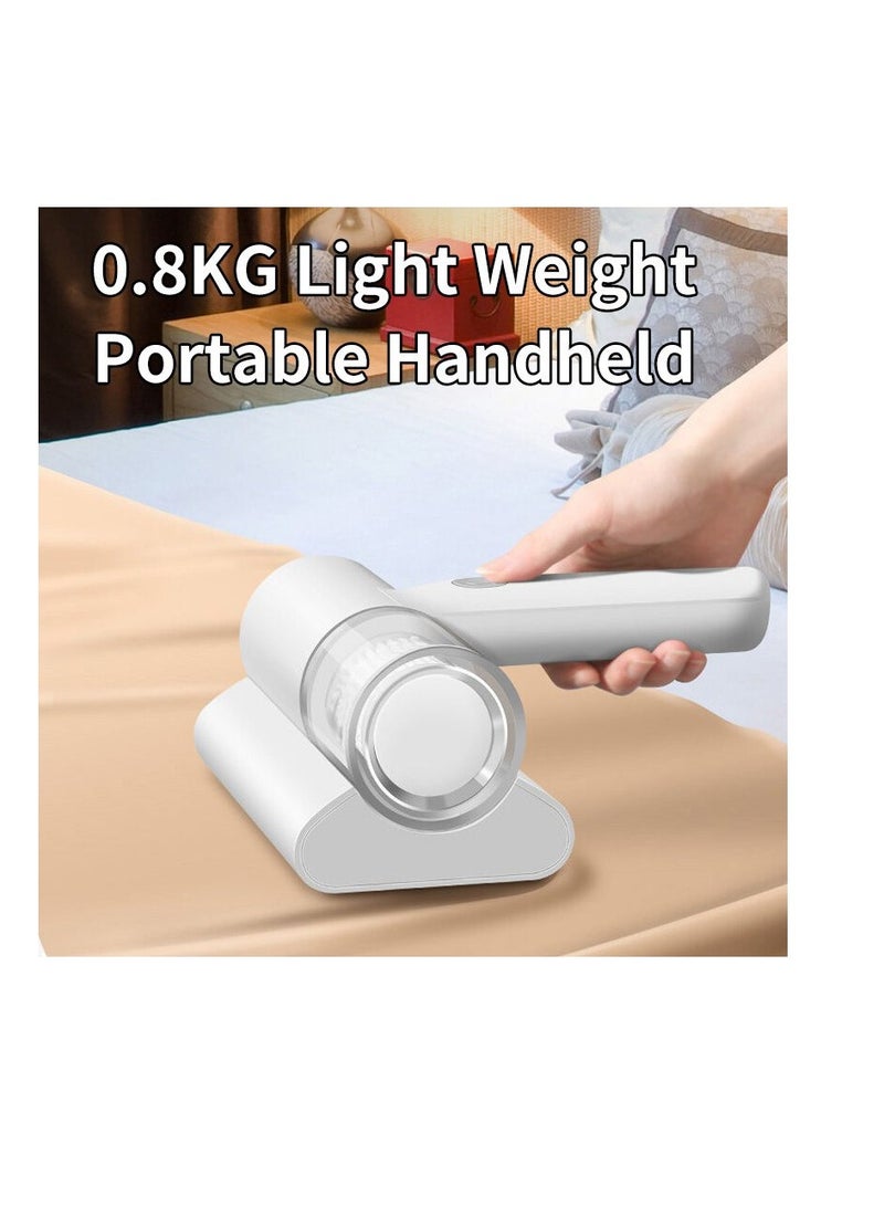 Handheld Mattress Vacuum Cleaner, 1200 MAH UV Vacuum Cleaner, 10KPa Powerful Suction, Built-in Battery, Cordless  - Image 4