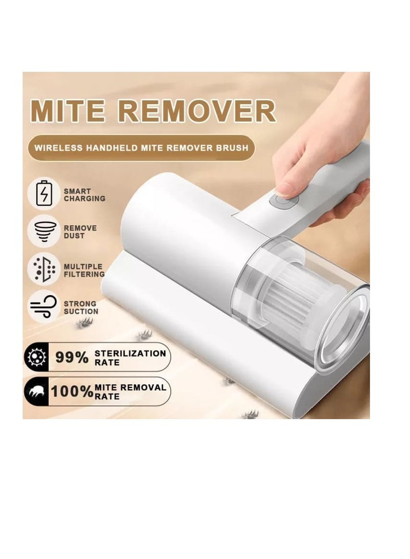 Handheld Mattress Vacuum Cleaner, 1200 MAH UV Vacuum Cleaner, 10KPa Powerful Suction, Built-in Battery, Cordless  - Image 3