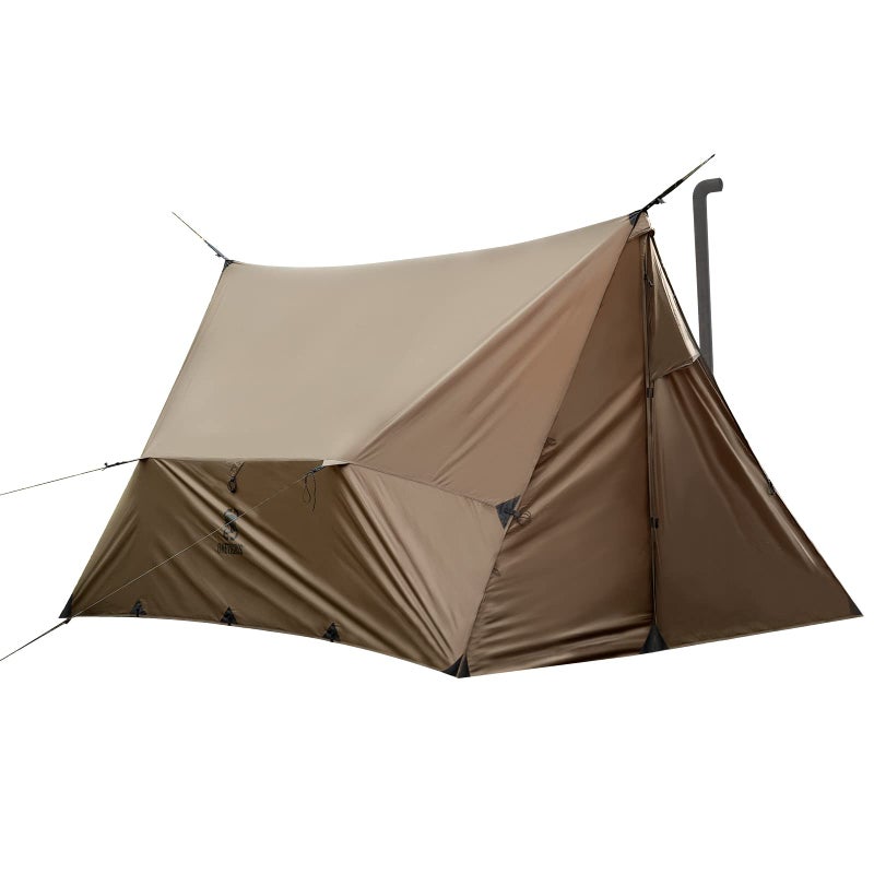 OneTigris OneTigris ROCDOMUS Hot Tent with Stove Jack 3000mm Waterproof Versatile Lightweight Hammock Tent for Camping Hiking Backpacking Bushcraft Car Trips 