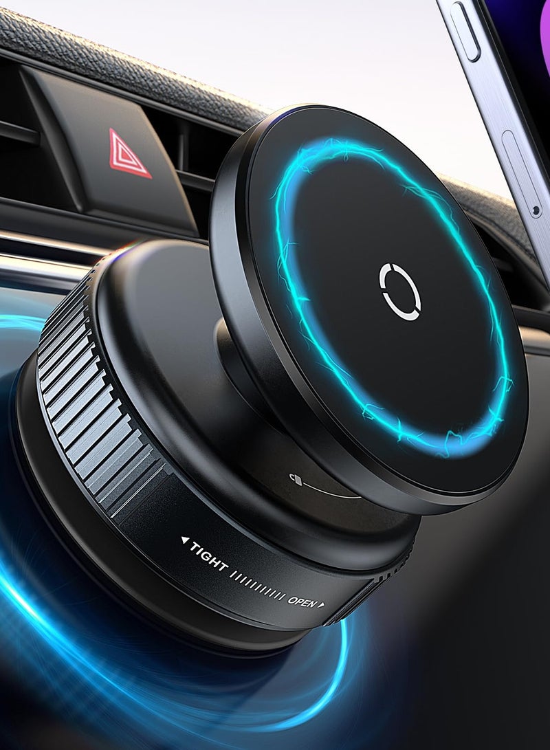 beteno Upgraded 360° Adjustable Vacuum Magnetic Suction Cup Phone Mount, Hands-Free Suction Cup Phone Holder for Car/Gym/Mirror/Smooth Surface, Compatible with iPhone Android and All Smartphones  - Image 2