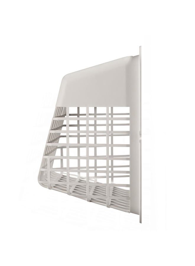 Deflecto DEFUBGWL Universal Bird Guard, Fits 3" to 4" Vents, White (UBGWL) - Image 3